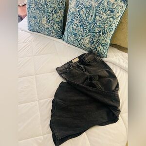 Free People Black Denim Jeans